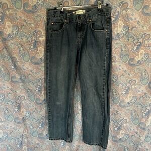 Levi's 505 Youth Boys Red Tab Regular Fit Jeans Size 12, 26x26, Adjustable Waist